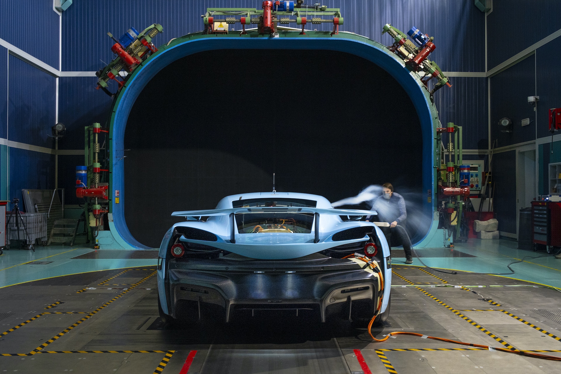 Rimac CTwo Aerodynamic Test
