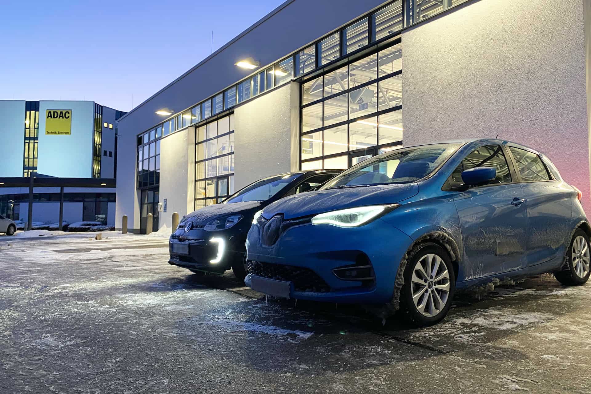 Elektroauto Winter Stau Batterie Test