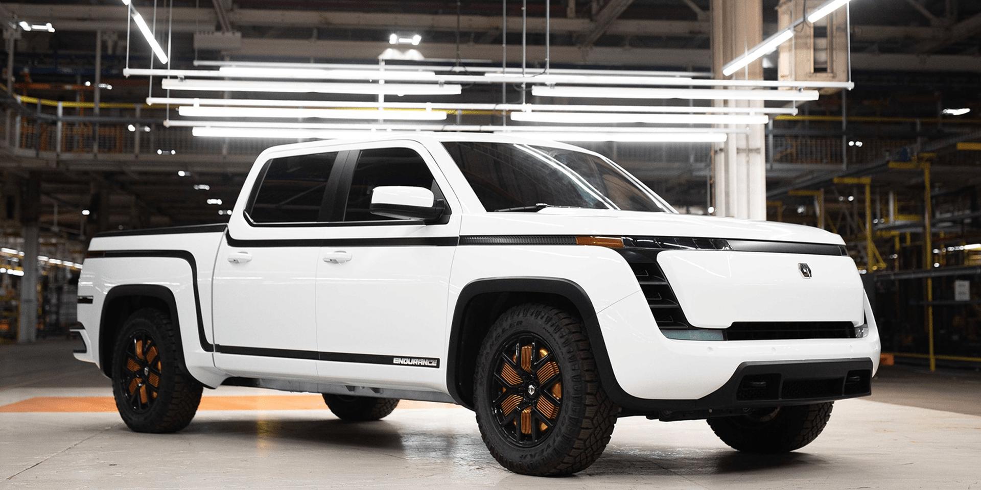 E-Pickup-Truck Lordstown Endurance noch 2021 in Serie mit LG-Akkus