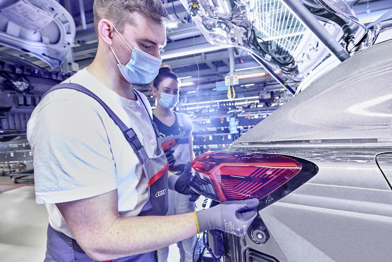 Audi startet in Zwickau mit dem Q4 e-tron