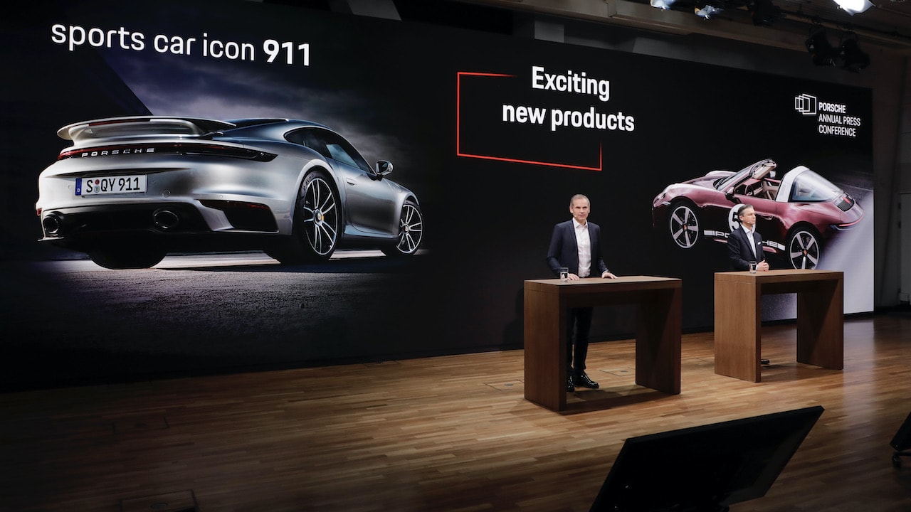 Porsche-Jahrespressekonferenz