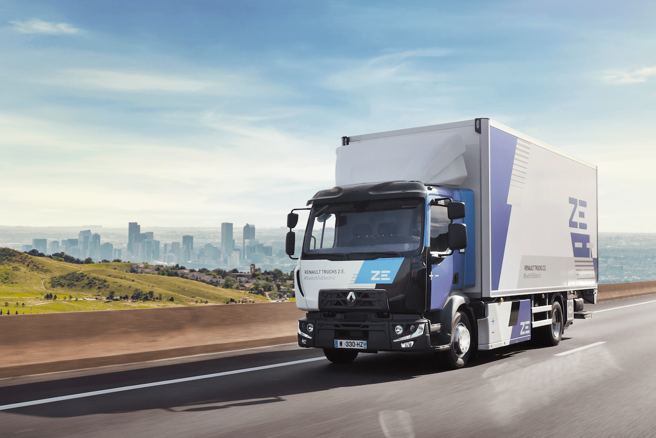 Renault-Elektro-Nutzfahrzeug-Lkw