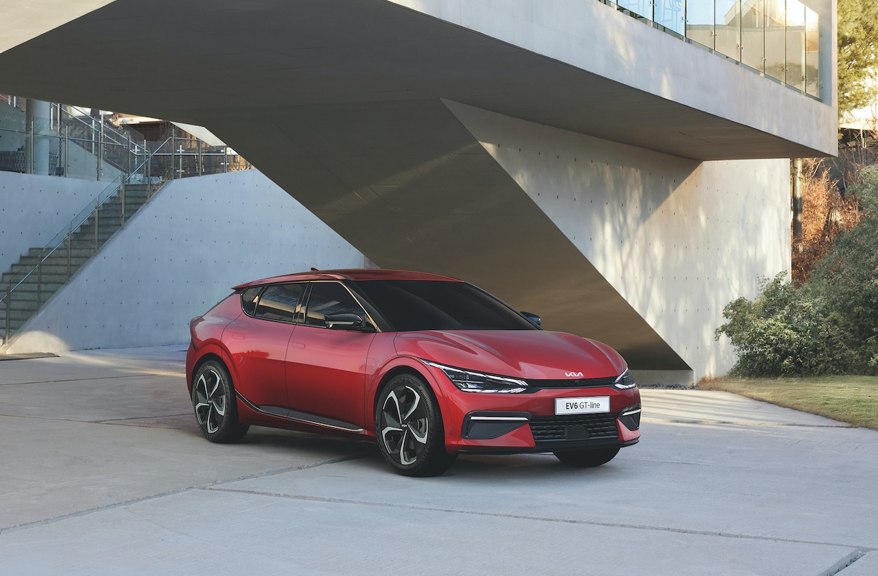 Kia-Elektroauto-EV6-GT-Vorne