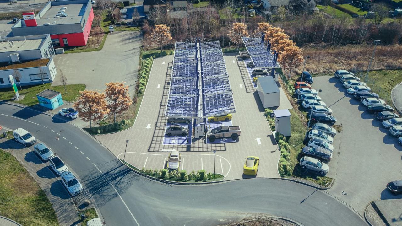 Am Kamener Kreuz entsteht Europas größter Schnelllade-Park