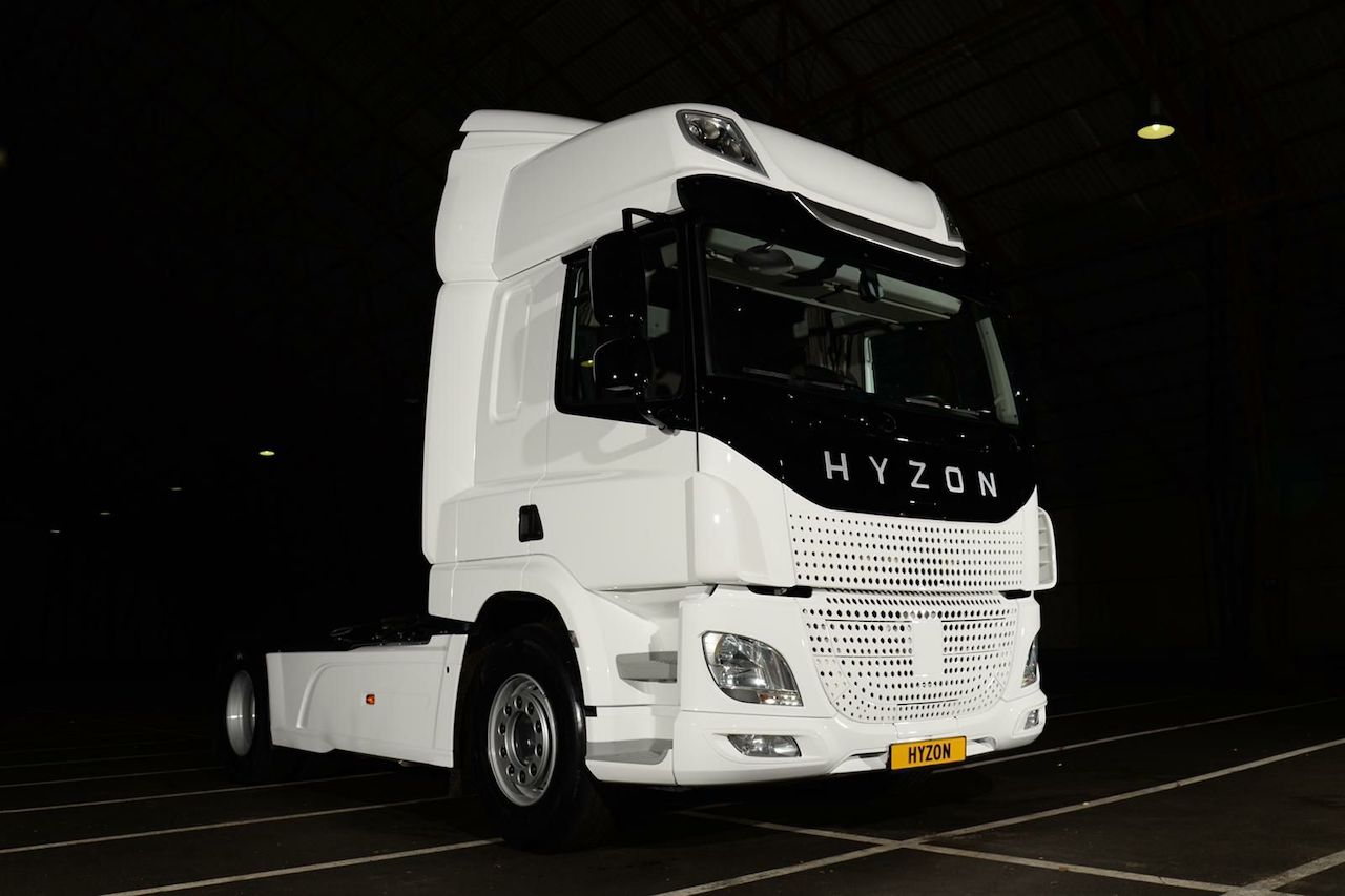 Hyzon-Wasserstoff-Brennstoffzellen-Lkw