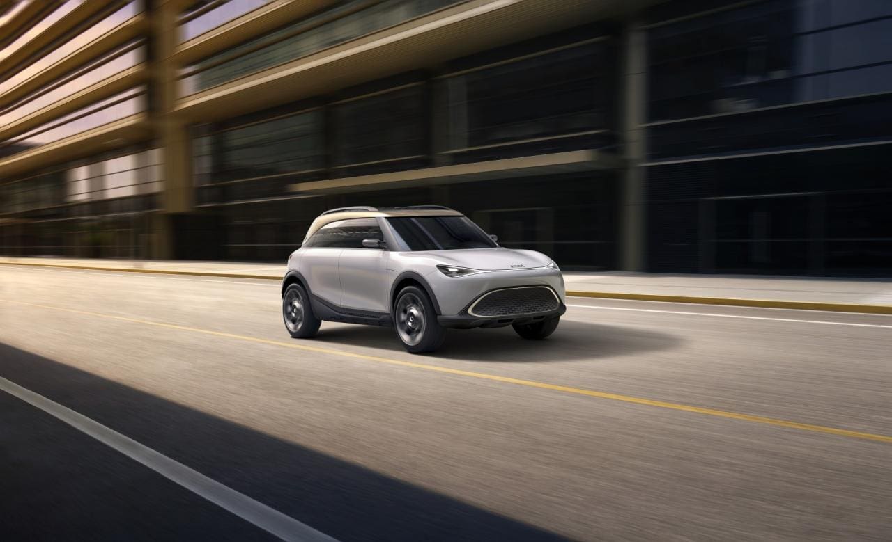 smart Concept #1 bringt Premium und Hightech in den Kleinwagen-Sektor