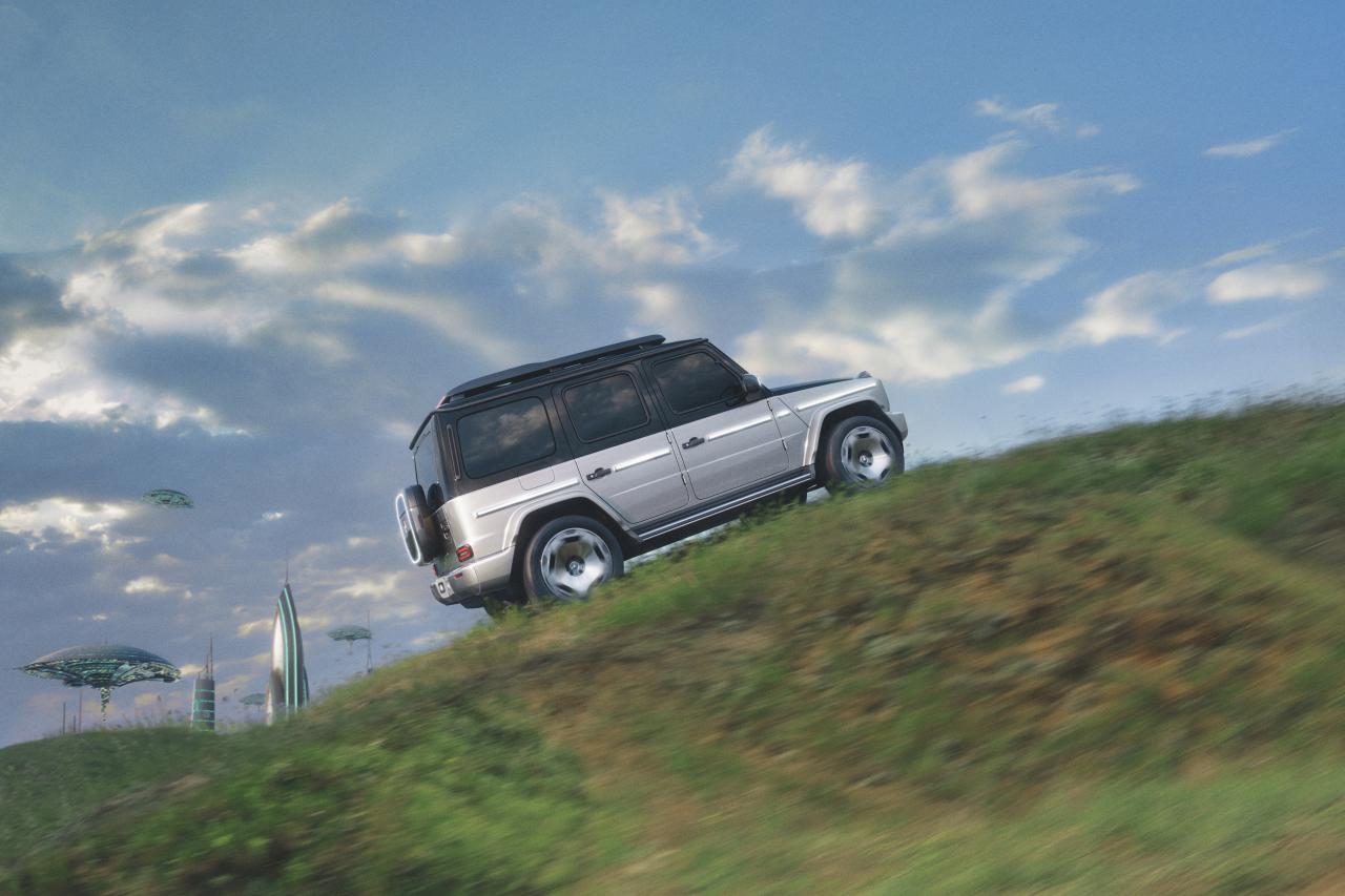 Mercedes-Benz G-Klasse als EQG bereit für das Zeitalter der E-Mobilität