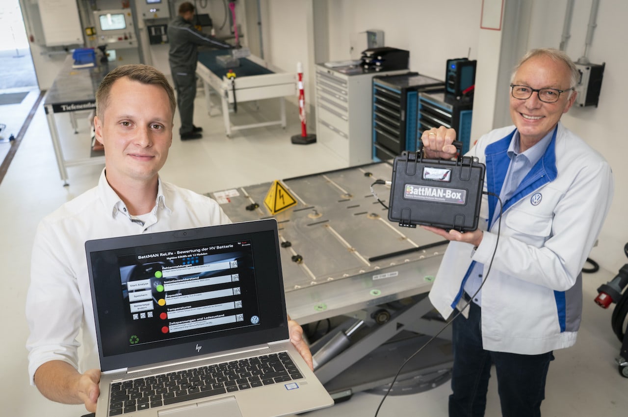 Audi-Elektroauto-Batterie-BattMAN-Prüfsoftware