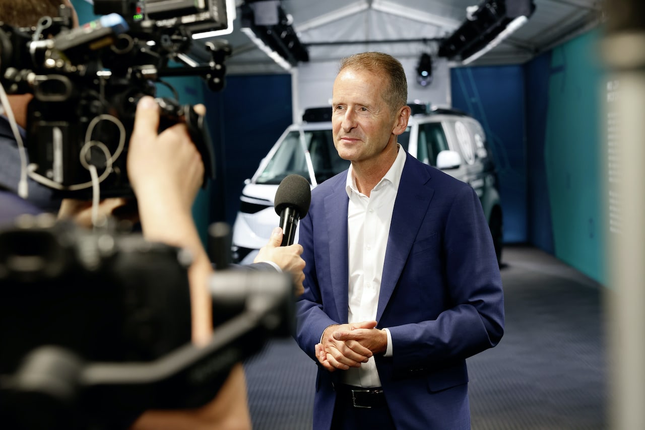 Herbert Diess: "Wir müssen den Verkehr durch grüne Elektrifizierung dekarbonisieren" 