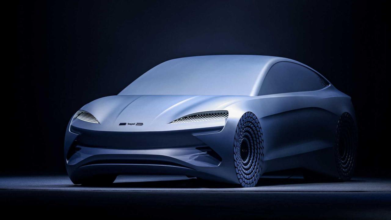 BYD: Stellt e-Plattform 3.0 und Ocean-X-Konzept vor