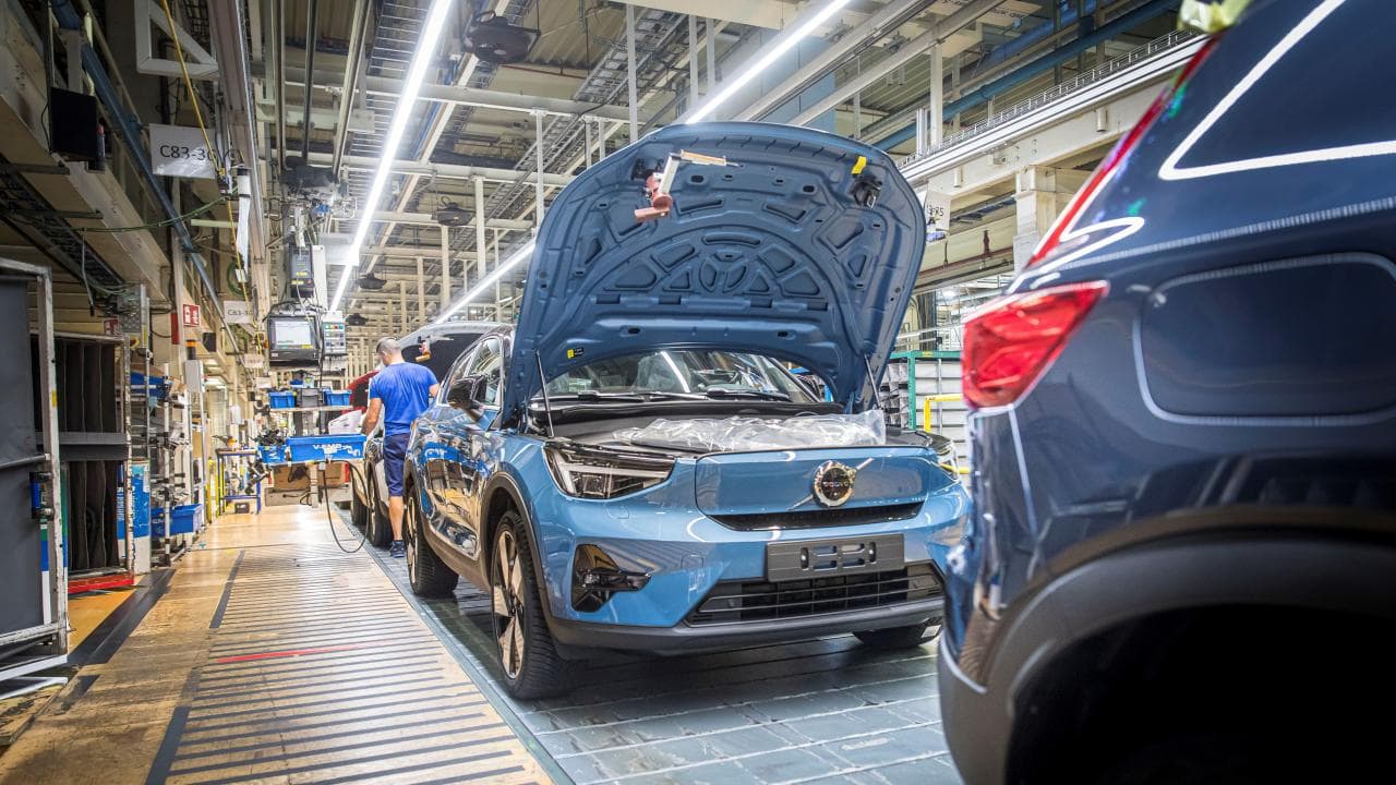 Produktionsstart für Volvo C40 Recharge Pure Electric