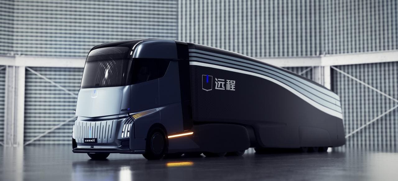 Farizon Homtruck: E-LKW mit Wechselakku und Methanol-Antrieb