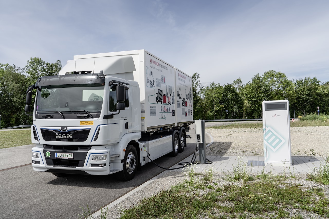 MAN-Elektro-Lkw-Güterverkehr