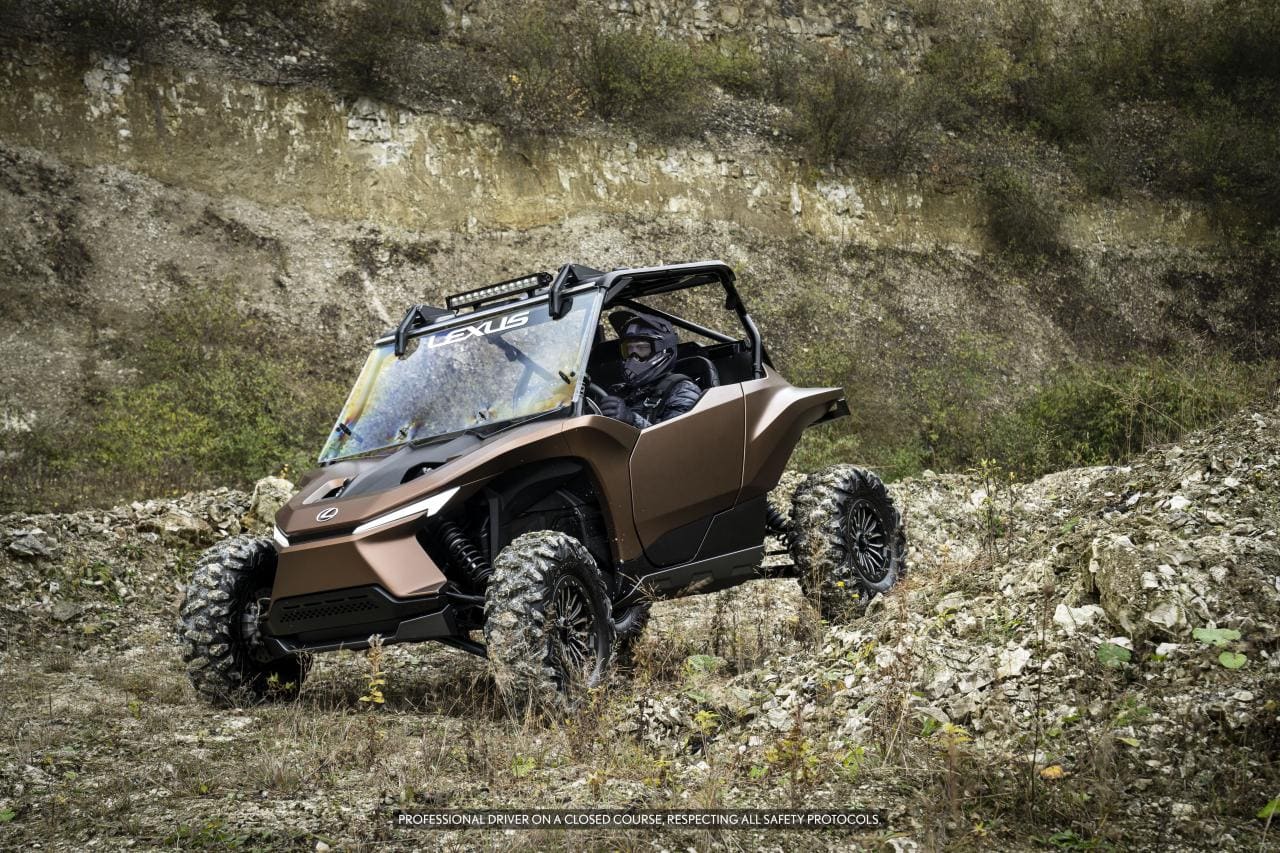 Lexus stellt mit ROV Concept ein Wasserstoff Offroad-Buggy vor