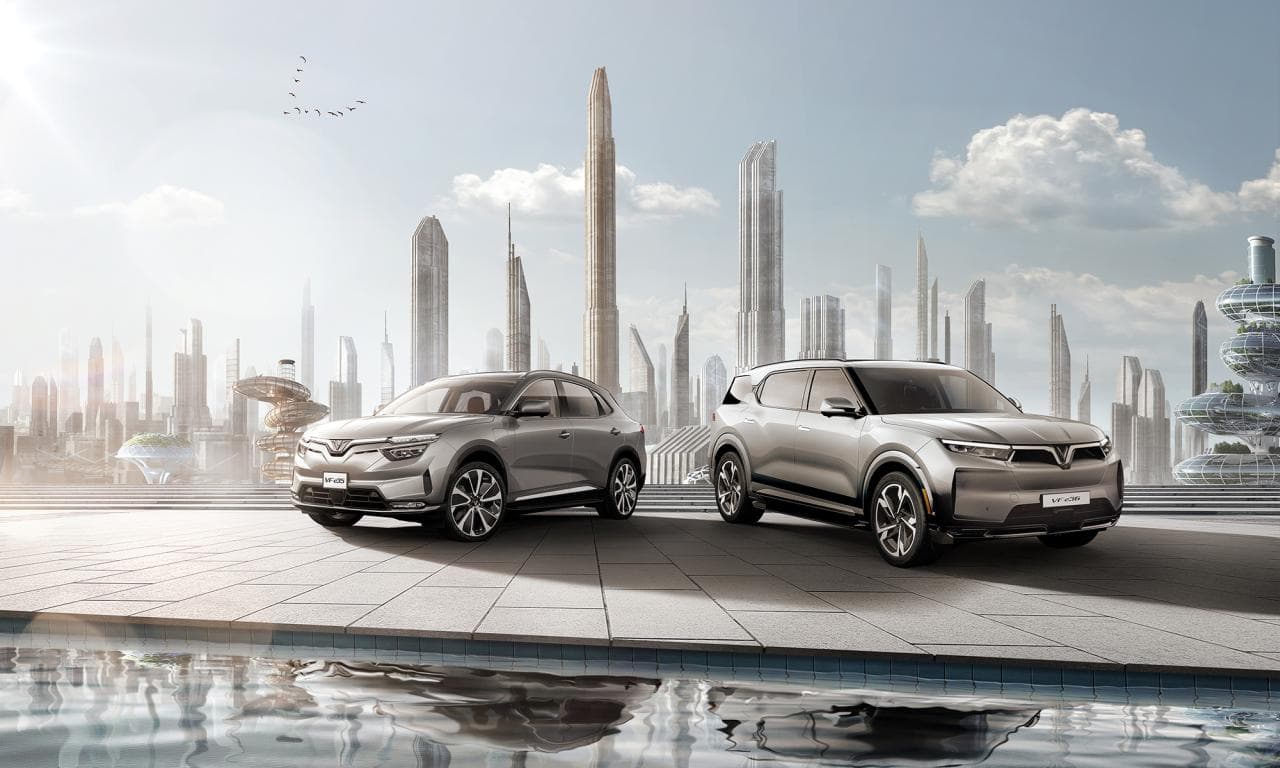 VinFast stellt Produktfamilie von fünf E-Autos vor