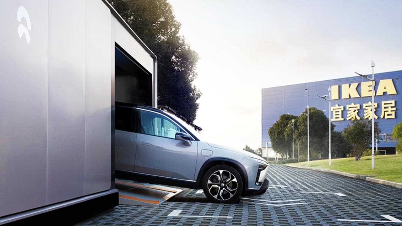 NIO: Jeden Tag werden 3 neue Batteriewechsel-Stationen eröffnet