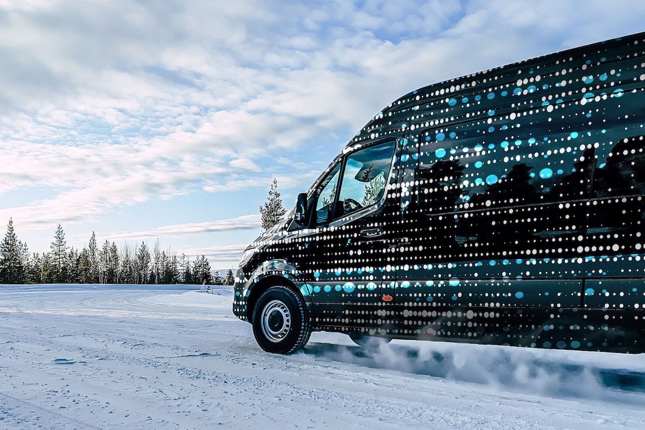 Mercedes-Benz-eSprinter-Wintertest