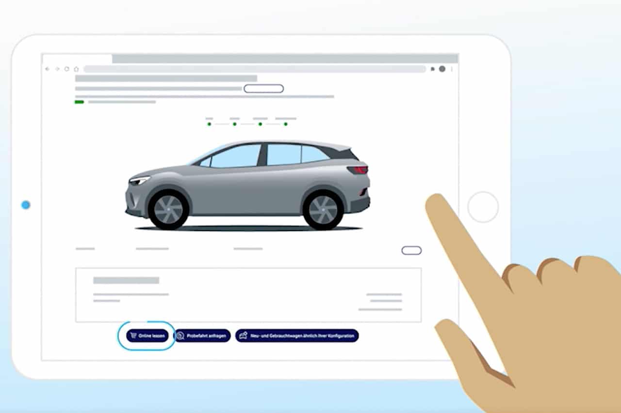 Volkswagen-Online-Vertrieb-Elektroauto