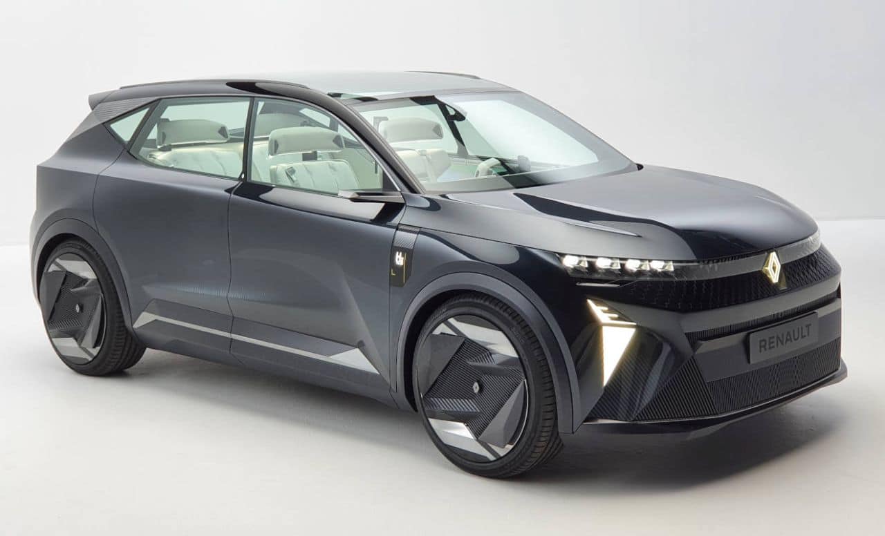 Renault Scénic Vision mit Batterie und Brennstoffzelle