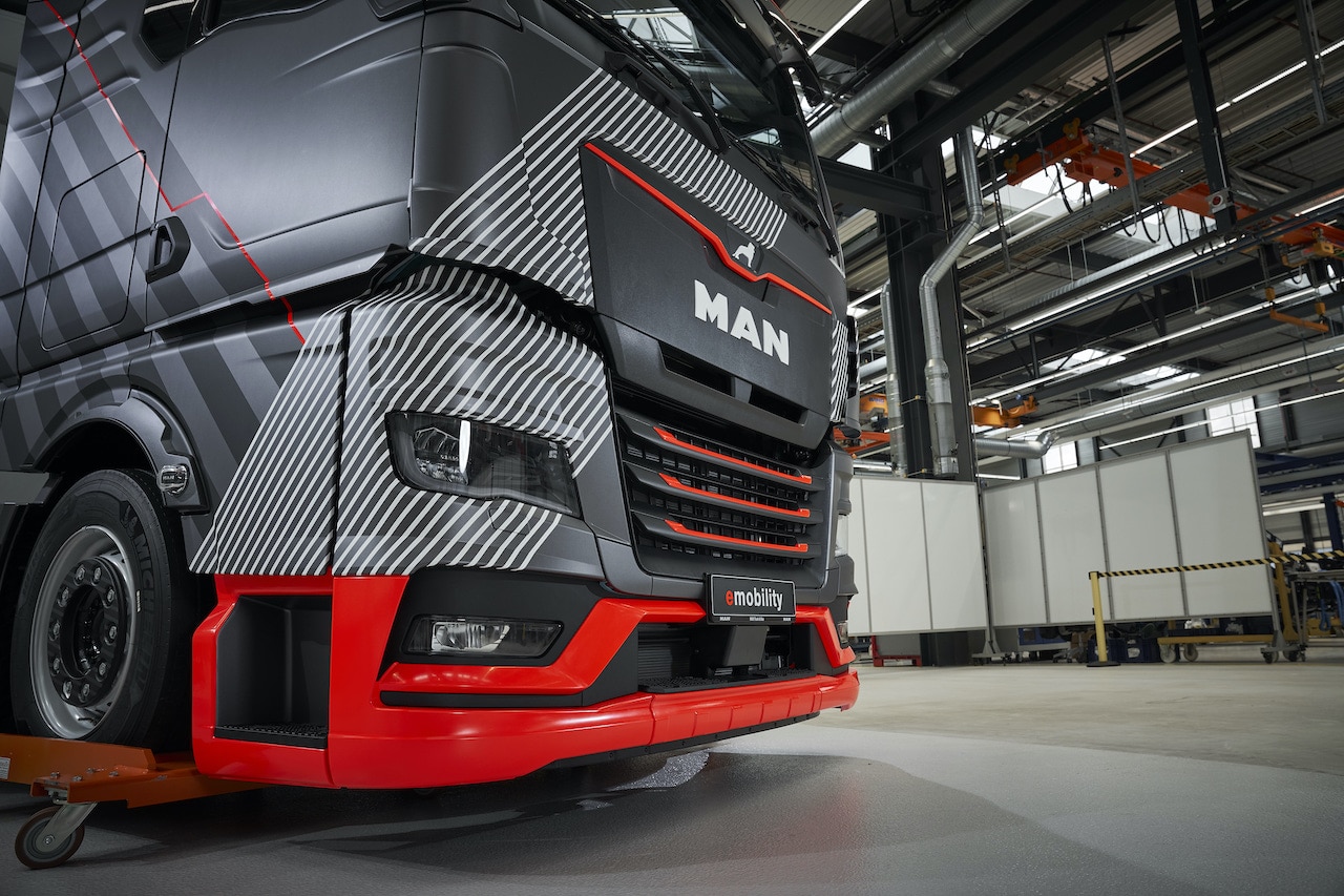MAN-Elektro-Lkw-Entwicklung