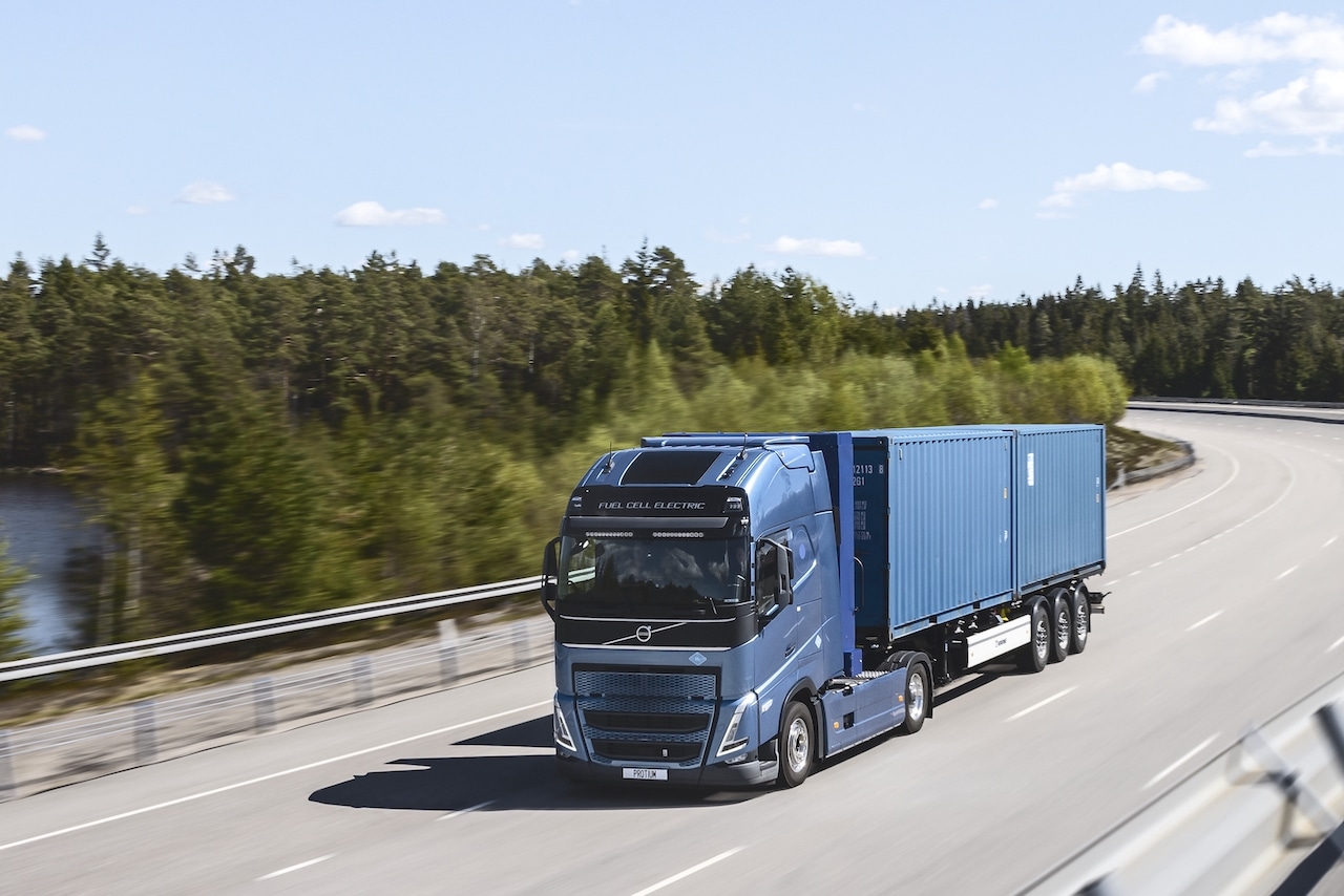 Volvo-Wasserstoff-Lkw