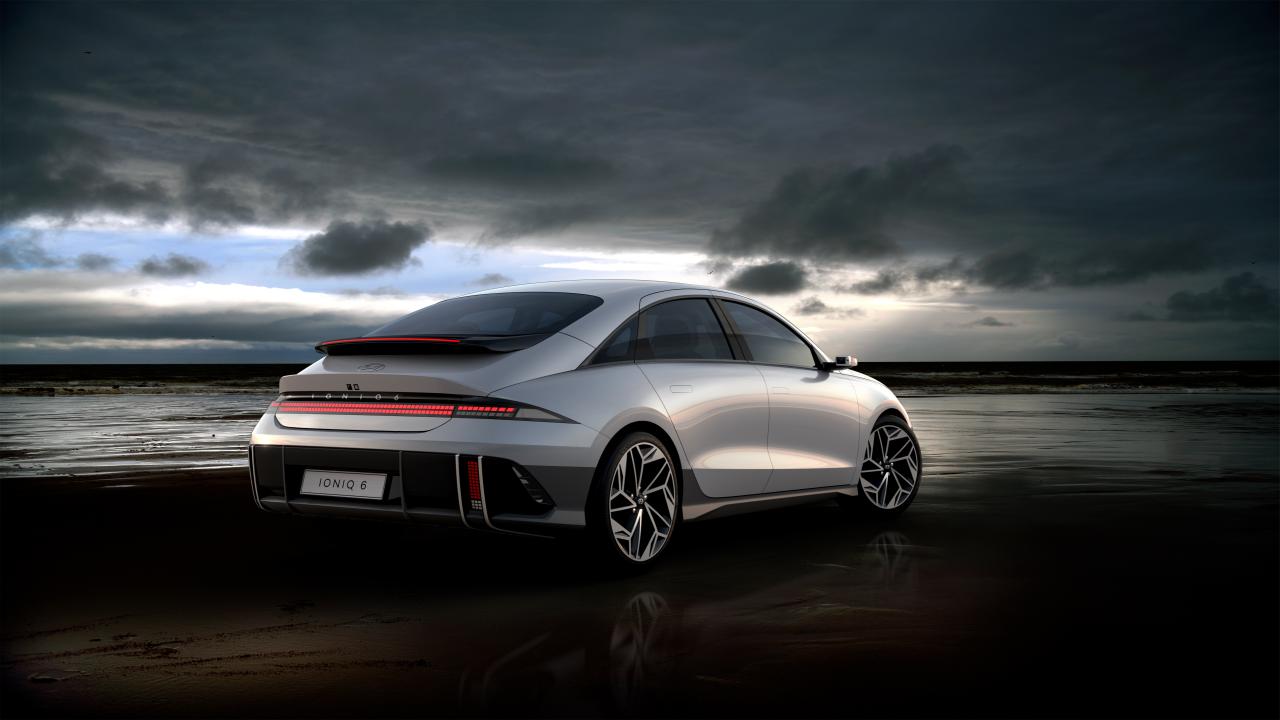 Enthüllt: Hyundai IONIQ 6 - Minimalistischer Streamline-Stromer
