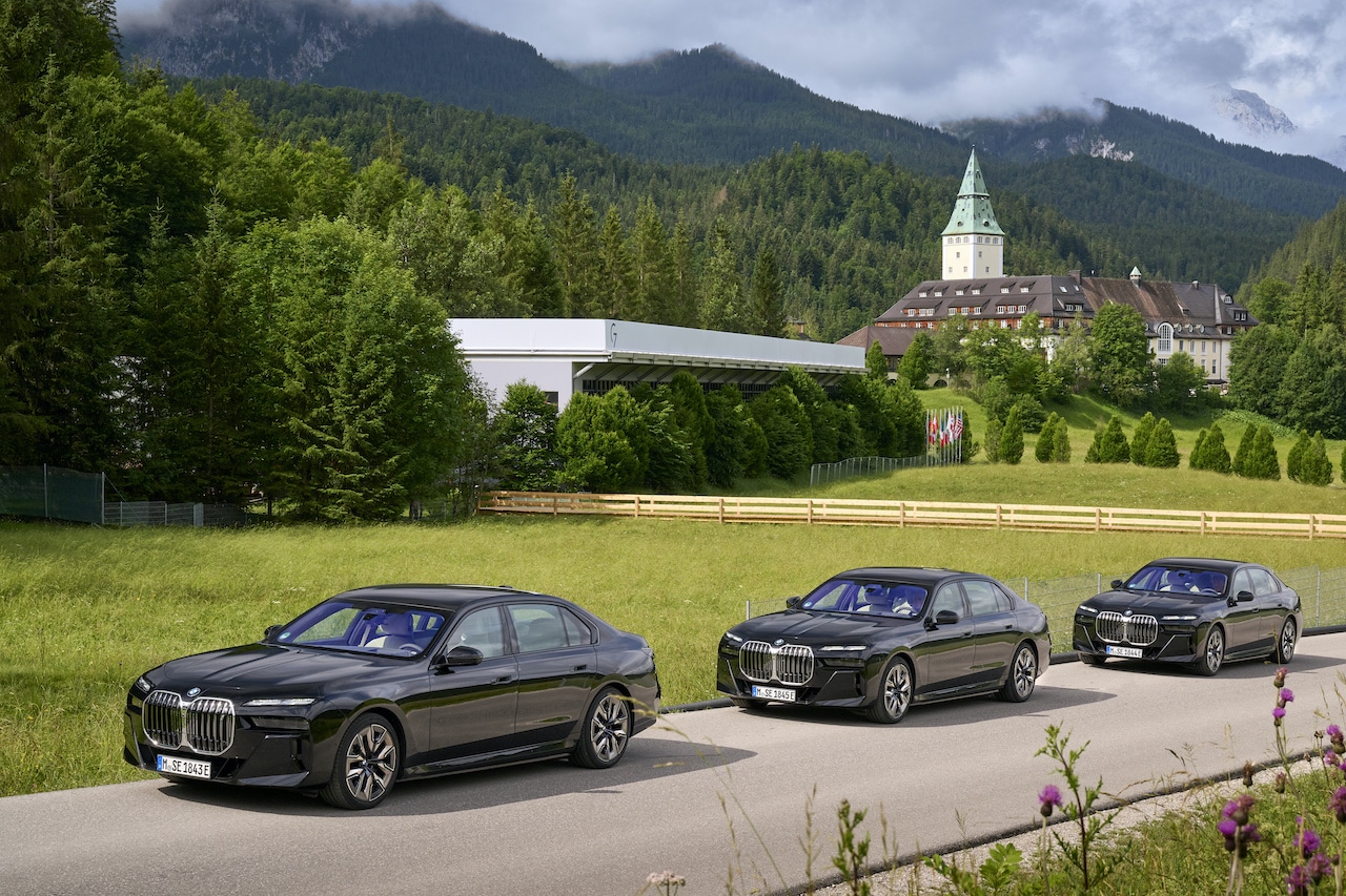 Hochsicherheitsfahrzeug-BMW-Elektroauto-i7