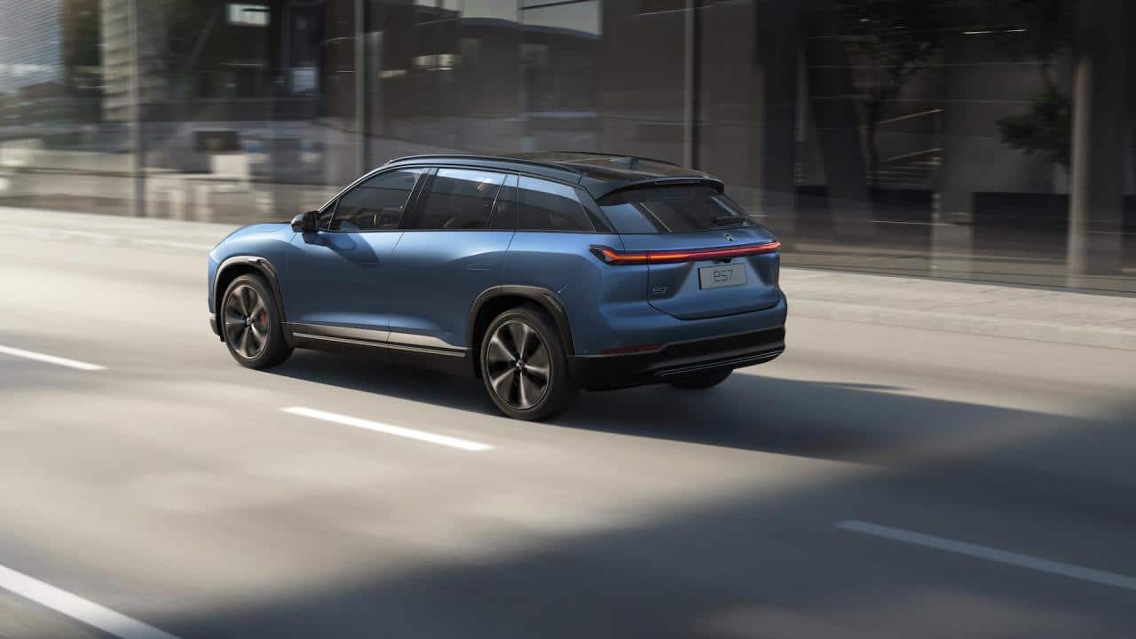 NIO ES7: Reduzierte Linien und kraftvolle Proportionen