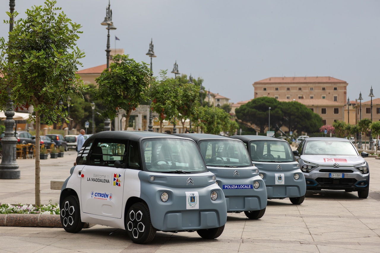 Citroën-elektroautos-La Maddalena-Umweltschutz