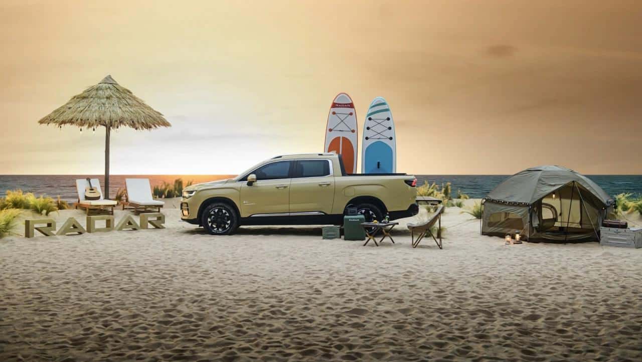 Geely stellt Lifestyle-Marke Radar mit RD6 Pick-Up vor