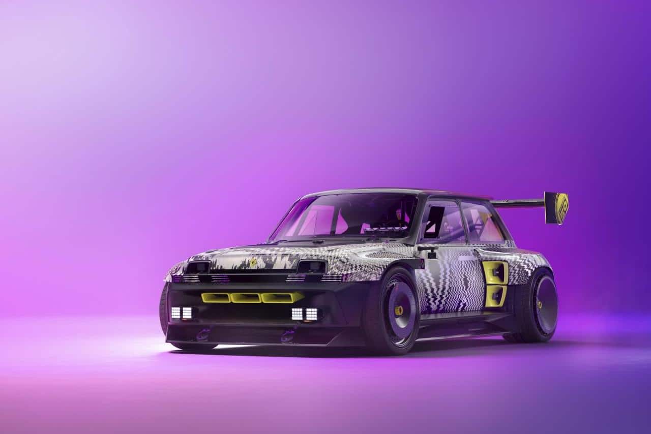 Renault-5-Turbo-3E-Elektroauto-Drift