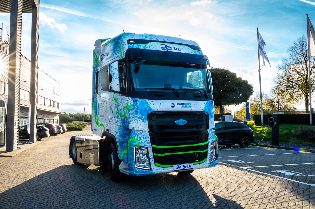 Brennstoffzelle-Wasserstoff-Lkw-Range-Extender