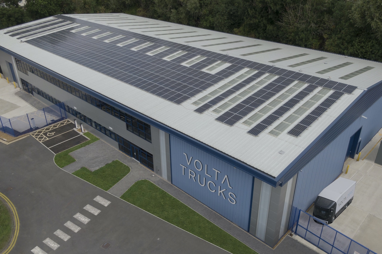 Volta Trucks Hub - London Elektro-Lkw