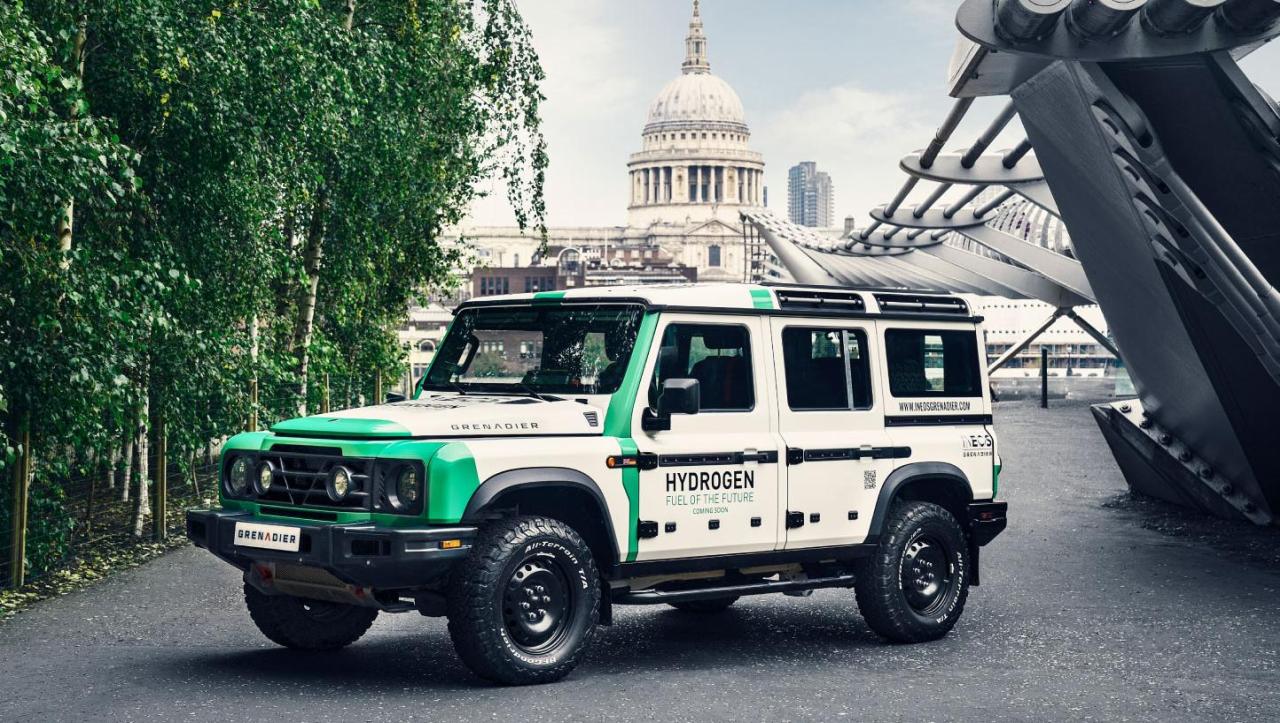 Ineos Automotive plant mit "kleinem" Elektro-Grenadier