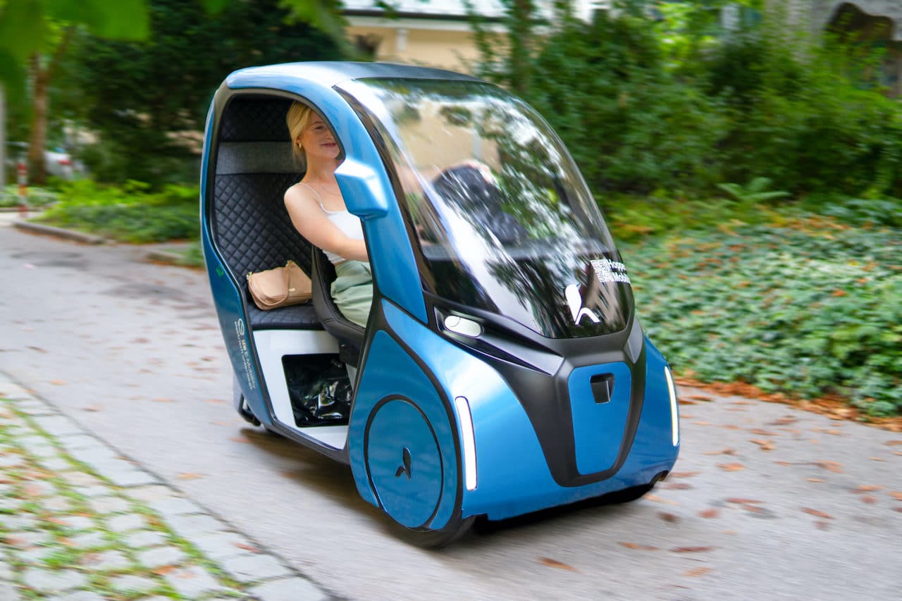 Auto-Kabine-Pedelec-Hopper