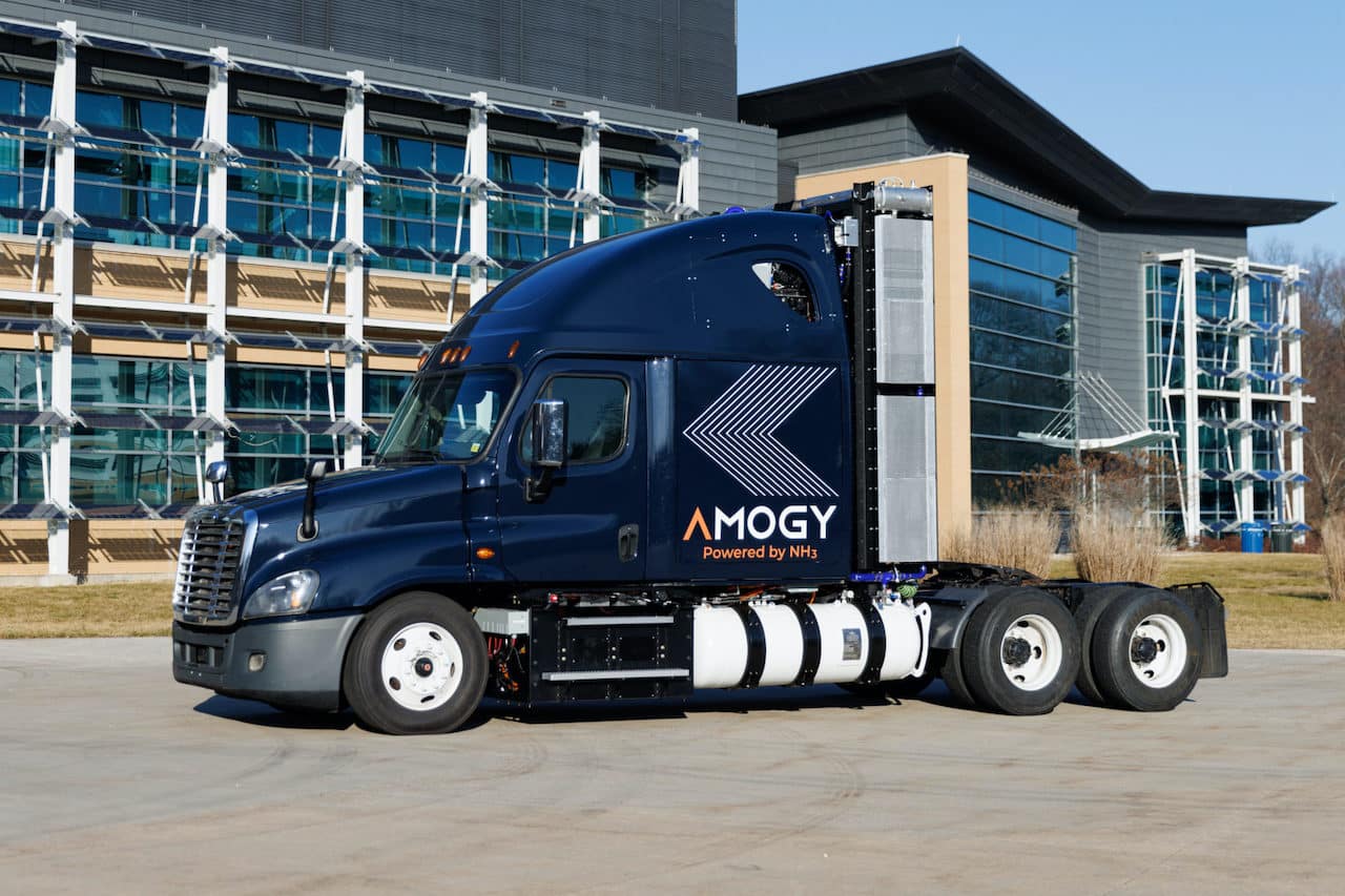 Amogy-Ammoniak-Lkw