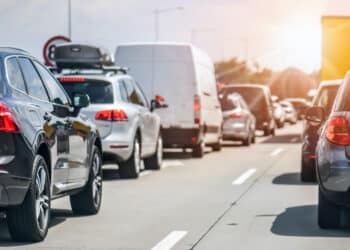 Verbrenner-CO2-Stau-Verkehr