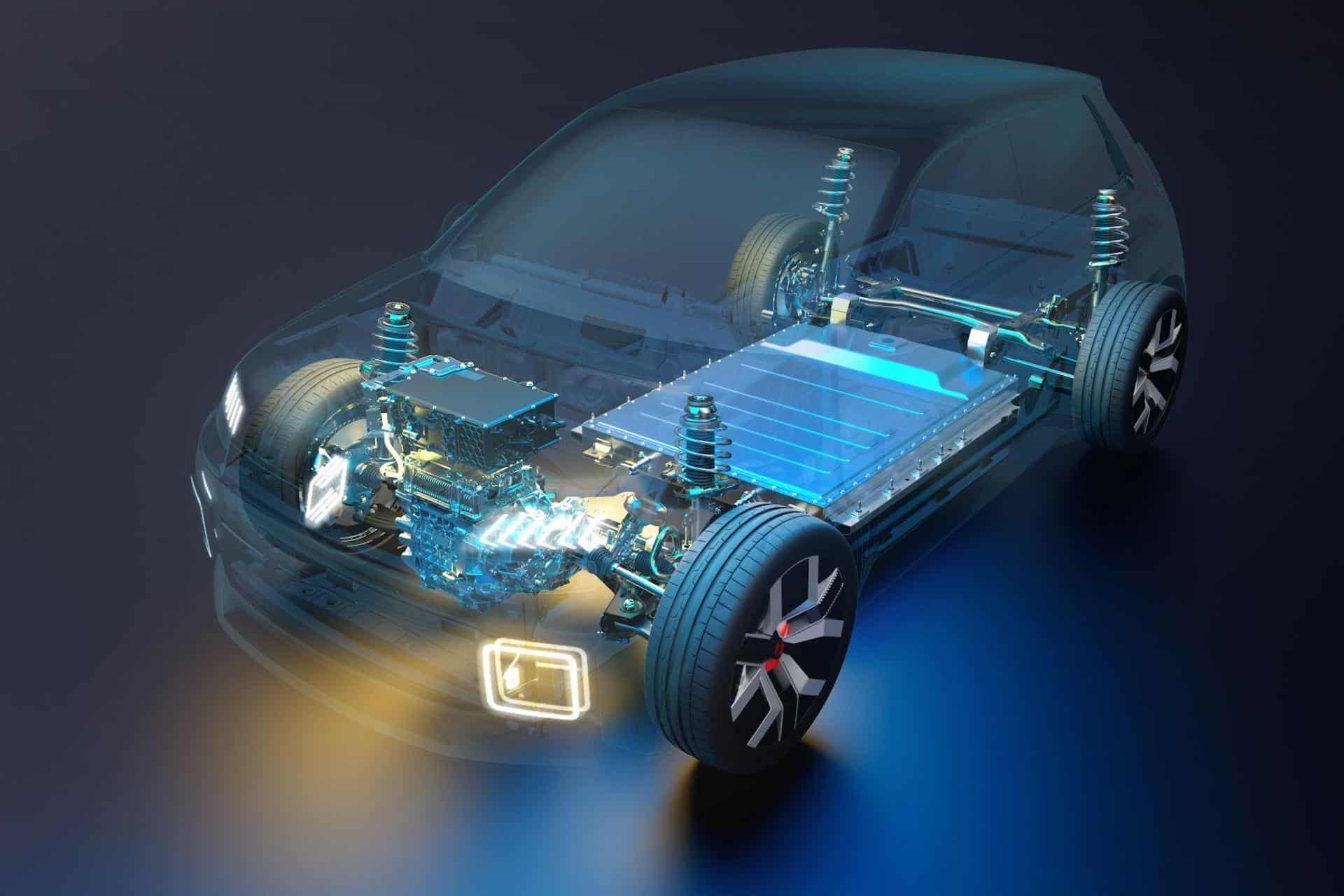 Renault-5-Entwicklung-Motor-Batterie